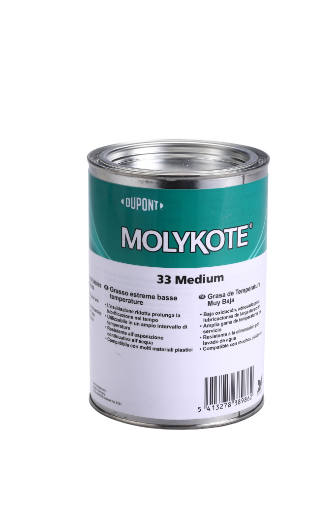 MOLYKOTE® 33 MED EXTREME LOW TEMPERATURE BEARING GREASE WHITE TO OFF